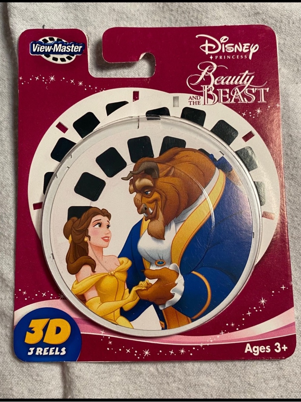 Beauty and the Beast Mattel VIEW-MASTER Disney PRINCESS 3D reels C7166 2006 New